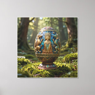 Impressão Em Tela Ovo de Arte da Real Herança Antiga-EliteCollection