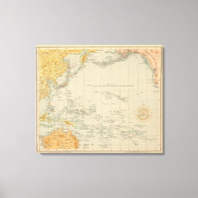 Impressão Em Tela Pacífico n.o 1 (Frente)