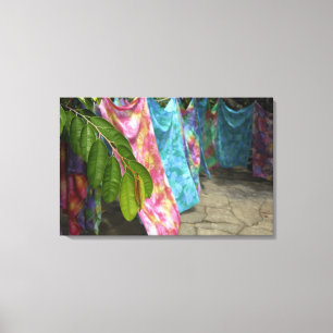 Impressão Em Tela Pacífico Sul, Polinésia Francesa, Sociedade