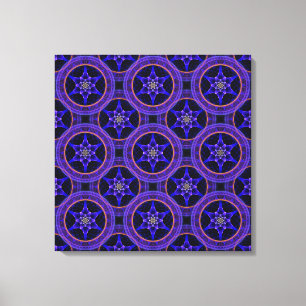 Impressão Em Tela Padrão Abstrato Floral Moderno Boho Elegante #505