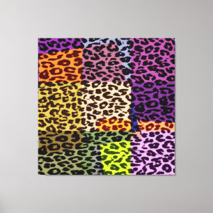 Impressão Em Tela Padrão artístico textura de abstrato de peles de l