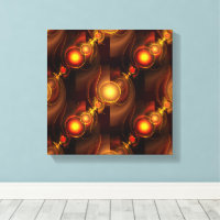 Padrão de Arte Abstrata Boho Moderno Elegante Dour