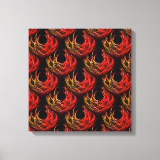 Impressão Em Tela Padrão de Arte Abstrata Elegante Boho Moderno Fofo