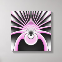 Padrão de Arte Fractal Moderno Abstrato