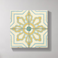 Padrão de Azulejo Decorativo do Velho Mundo
