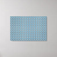Padrão de Deco de Arte Azul