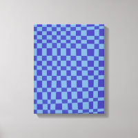 Padrão de Formas Verificadas com abstrato em Azul