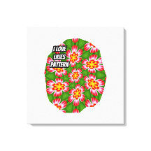 Padrão de lírios vermelhos