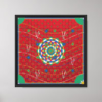 Padrão de Mandala de Tapete Persa