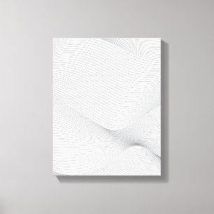 Impressão Em Tela Padrão de onda moderno, simples, legal, abstrato