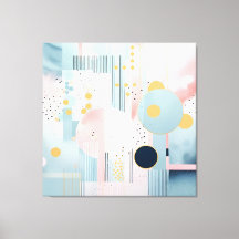 padrão geomatral pastel abstrato moderno