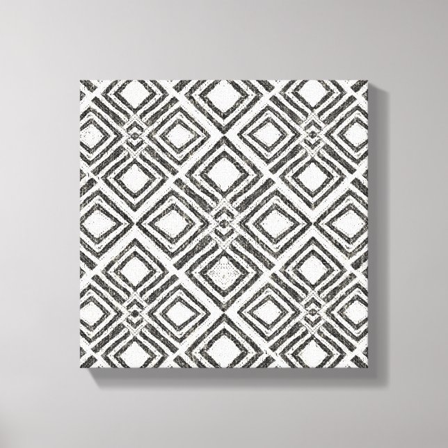 Impressão Em Tela Padrão selvagem africano (Frente)