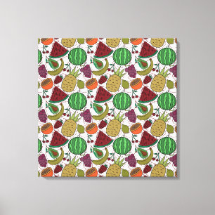 Impressão Em Tela padrão uniforme de fruta Padrão da superfície