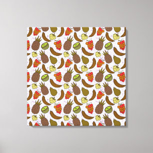 Impressão Em Tela padrão uniforme de fruta Padrão da superfície