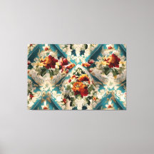 Padrão Whimsical Italiano Floral Damask