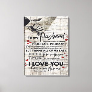 Impressão Em Tela Padre Birthday Gift   Carta Ao Meu Marido