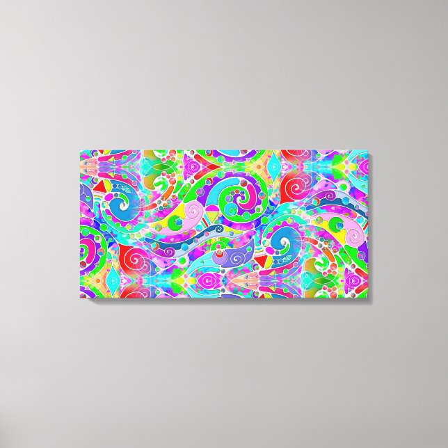 Impressão Em Tela Padrões De Mão E Digitalmente Pintados Artigo 22º (Frente)