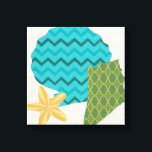 Impressão Em Tela Padrões de Shell II<br><div class="desc">Vida marinha</div>