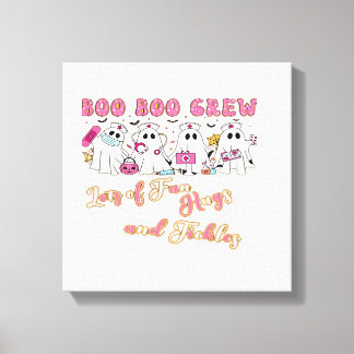 Impressão Em Tela Paediactric Nurse Fun Halloween Design Essential T