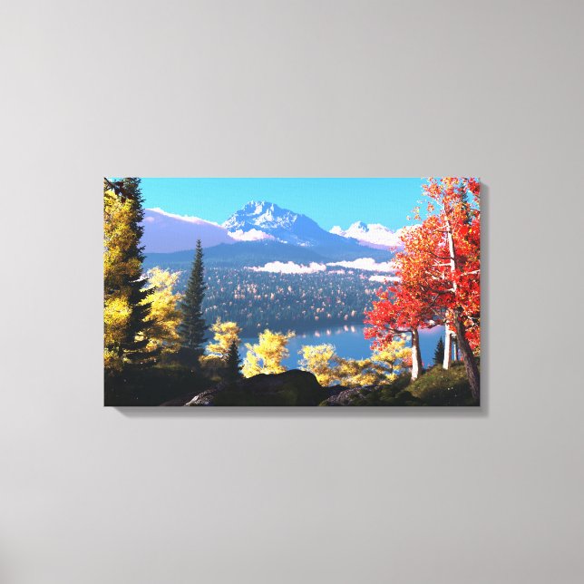 Impressão Em Tela Pageantry (Frente)