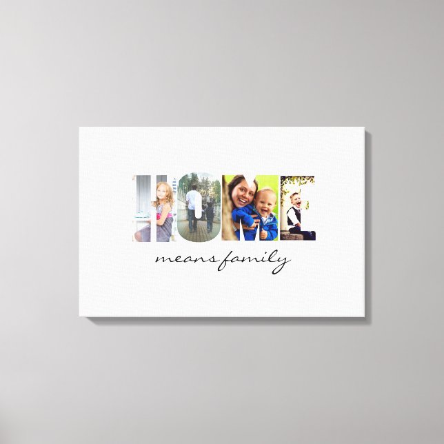 Impressão Em Tela PÁGINA INICIAL EM SUAS Fotografias (Frente)