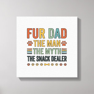 Impressão Em Tela Pai Fur O Negociador De Lanches Camisa Vintage Ama