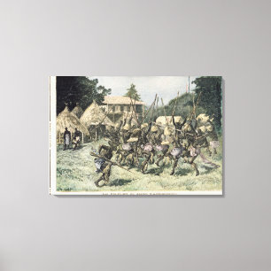 Impressão Em Tela Pai-Pi-Bri na Aclimatação de Jardin d