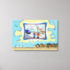 Impressão Em Tela Pain In The Neck | Get Well 24x16