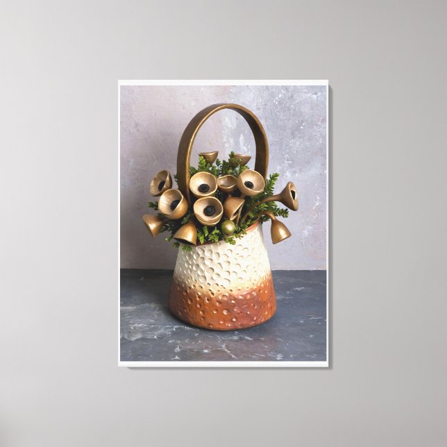 Impressão Em Tela Painel Bloom L (Frente)