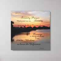 PAINEL DE PAREDE DE ORAÇÃO DE SERENITY
