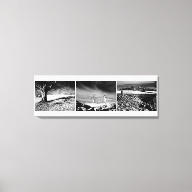 Impressão Em Tela Painel de triptique do Shepton Mallet. (Frente)