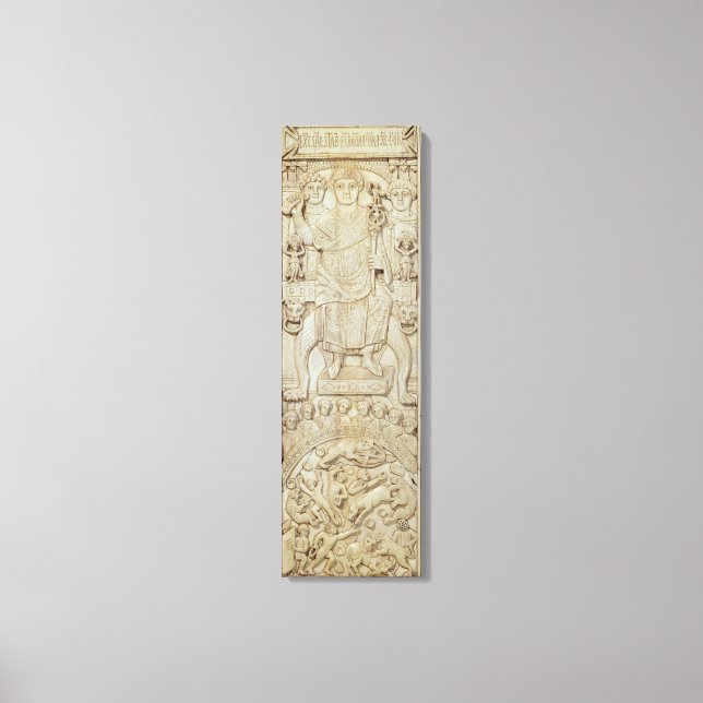 Impressão Em Tela Painel do Díptico de Cônsul Areobindus (Frente)