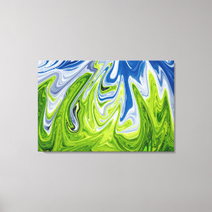 Impressão Em Tela Paisagem Abstrato Art Melhor arte moderna
