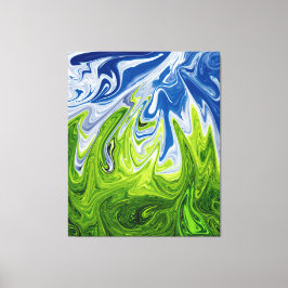 Impressão Em Tela Paisagem Abstrato Art | Melhor arte moderna