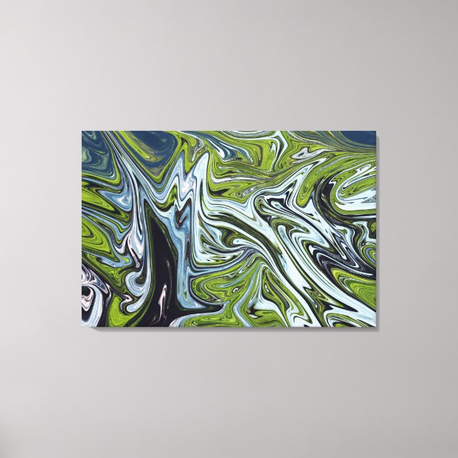 Impressão Em Tela Paisagem Abstrato | Melhores obras de arte (Frente)