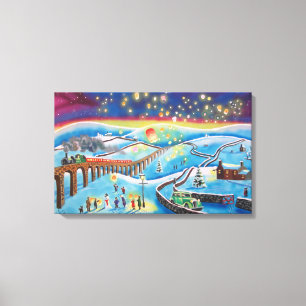 Impressão Em Tela Paisagem chinesa Gordon Bruce do inverno das