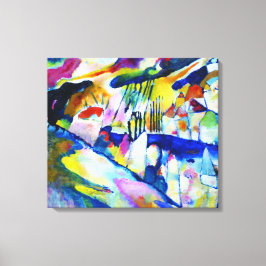 Impressão Em Tela Paisagem com Chuva por Wassily Kandinsky