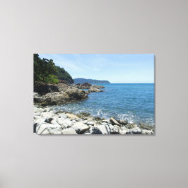 Impressão Em Tela Paisagem de Pebble Beach Foto de Viagem Indonésia