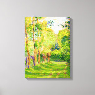 Impressão Em Tela Paisagem de Pissarro a "em St Charles "