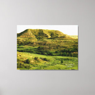Impressão Em Tela Paisagem de Verão de Dakota do Norte1