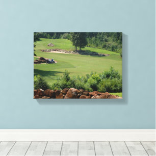 Impressão Em Tela Paisagem do campo de golfe
