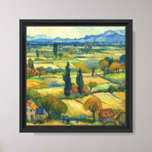 Impressão Em Tela Paisagem do estilo Van Gogh