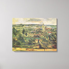 Impressão Em Tela Paisagem em Jas-de-Bouffan - Paul Cezanne