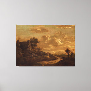 Impressão Em Tela Paisagem em Sunset, Rafaël Camphuysen (I), c. 165