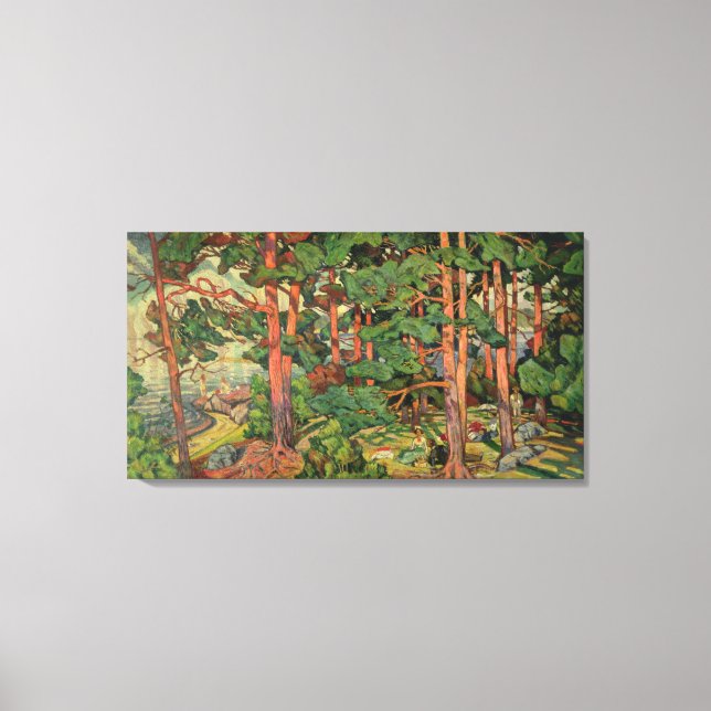 Impressão Em Tela Paisagem Fauve, 1910 (Frente)