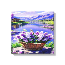 Paisagem Flor Arte Digital