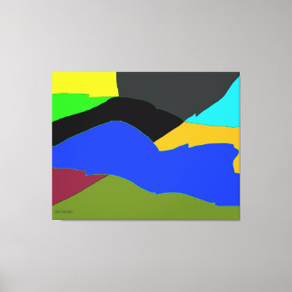 Impressão Em Tela Paisagem italiana