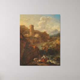 Impressão Em Tela Paisagem Italiana, Nicolaes Pietersz. Berchem, 165