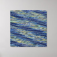Paisagem Marinha Abstrata Ondas Fragmentadas 08