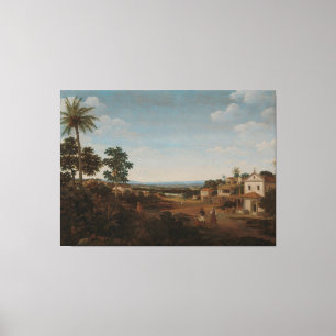 Impressão Em Tela Paisagem no Brasil, Posto Frans Jansz, c. 1665 - c